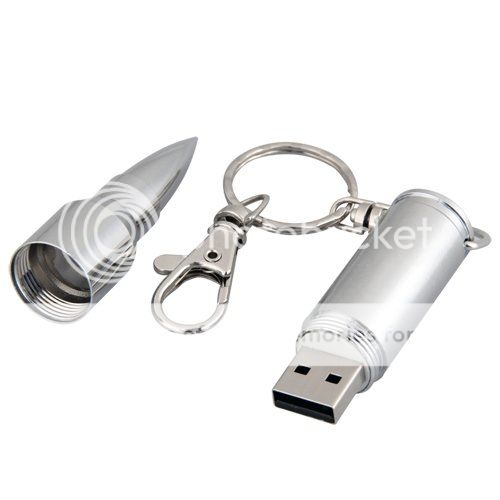 Bullet Keychain USB Flash Drive price in Pakistan at Symbios.PK